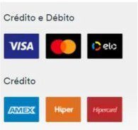Bandeiras Maquininha Ton Aceita