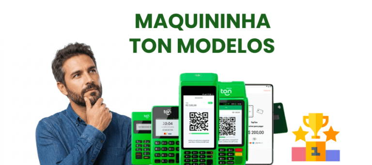 Maquininha Ton modelos
