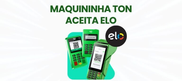 Maquininha Ton aceita Elo