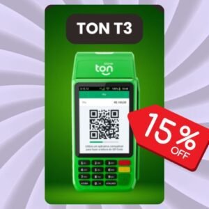 cupom de desconto maquininha ton t3 ton black